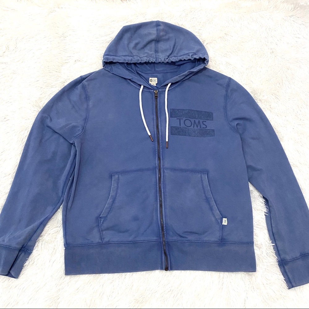 SOLD TOMS Full Zip Sweatshirt